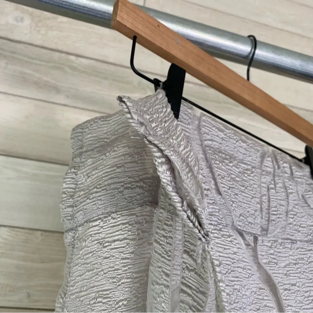 Grey Semi-Sheer Curtain - 108